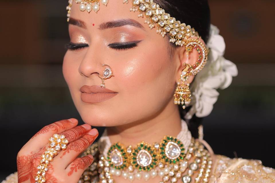 Bridal makeup