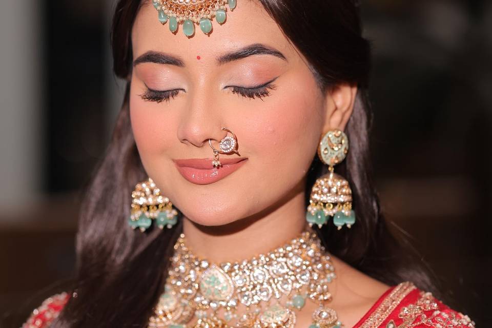 Bridal makeup