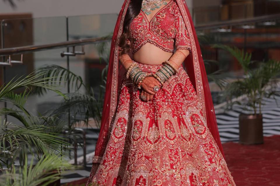 Bridal makeup