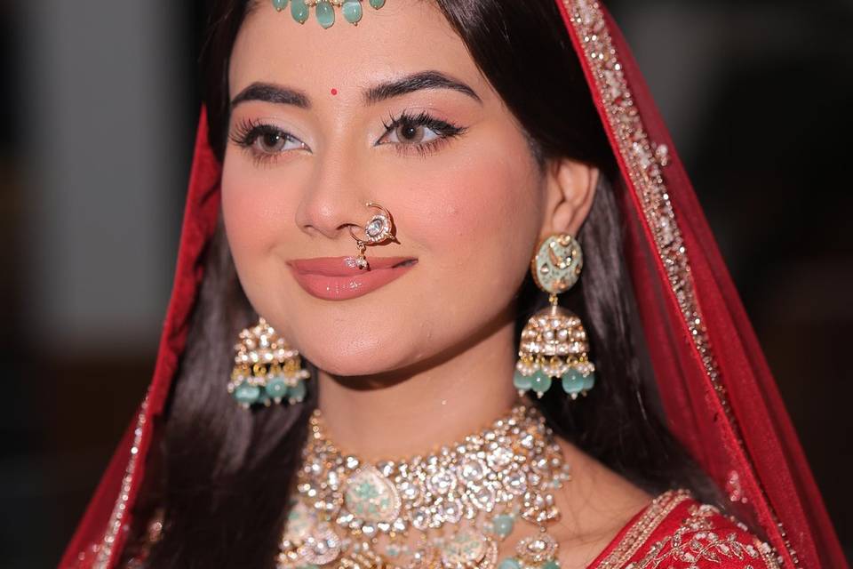 Bridal makeup