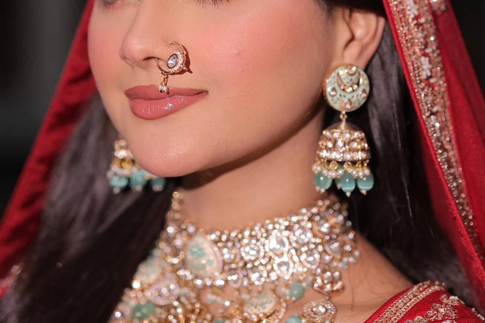 Bridal makeup