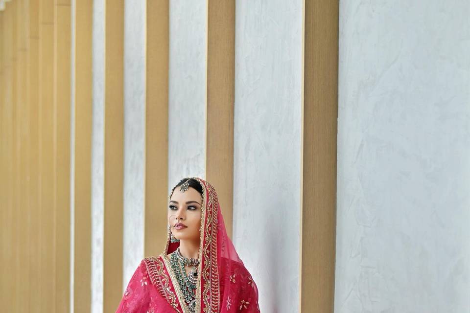 Bridal makeup