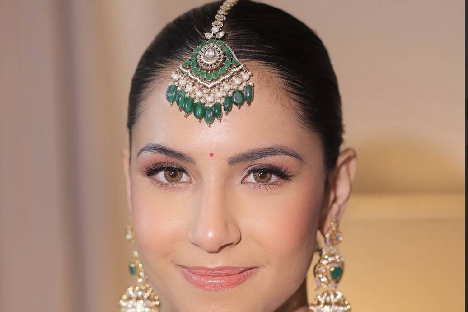 Bridal makeup