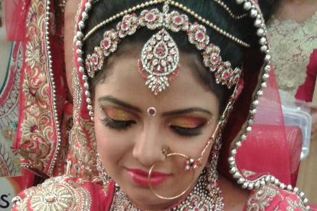 Bridal makeup