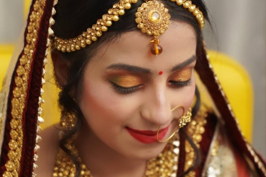Bridal makeup