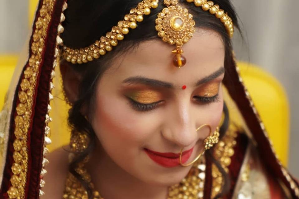 Bridal makeup