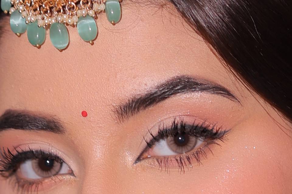 Bridal makeup