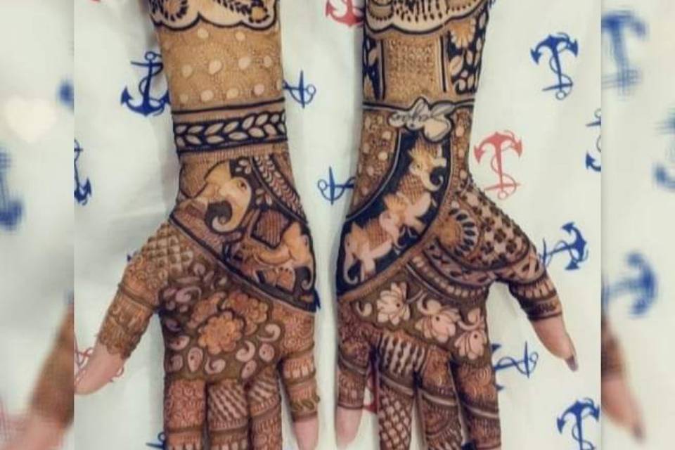 Lucky Mehandi art