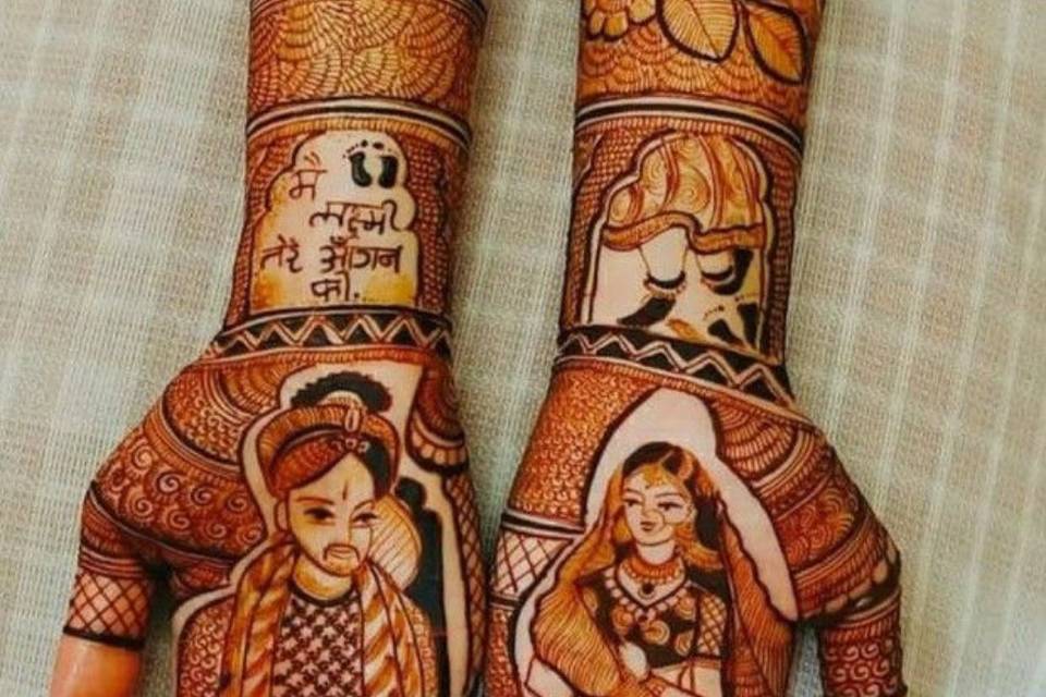 Lucky mehandi artist