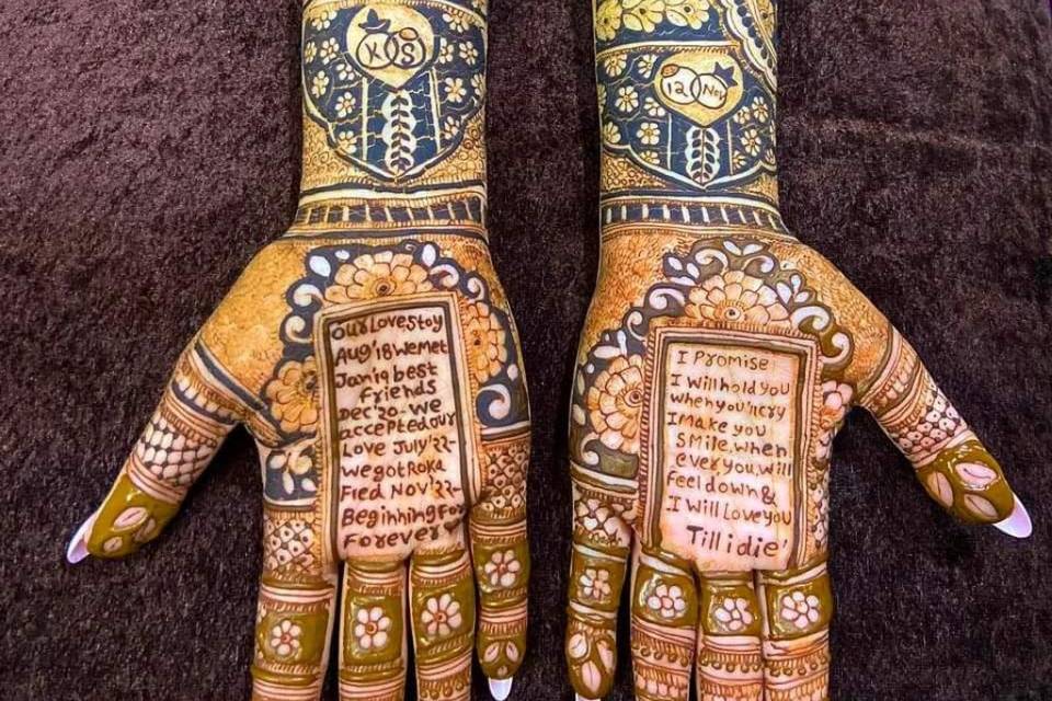 Lucky mehandi artist