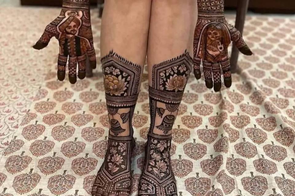 Lucky mehandi artist