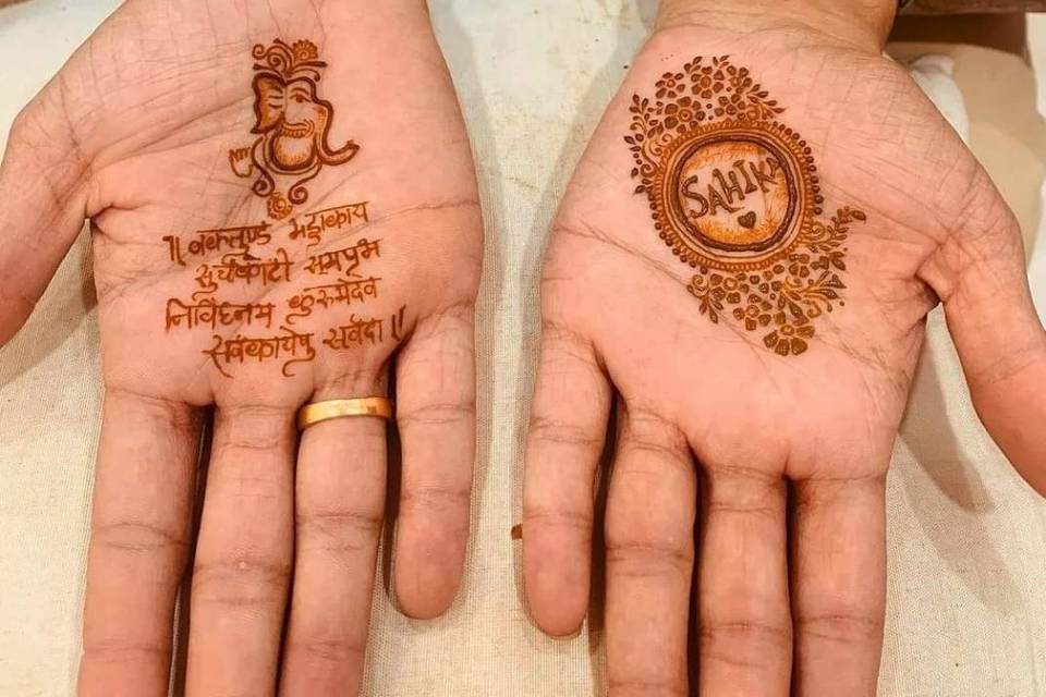 Lucky mehndi art