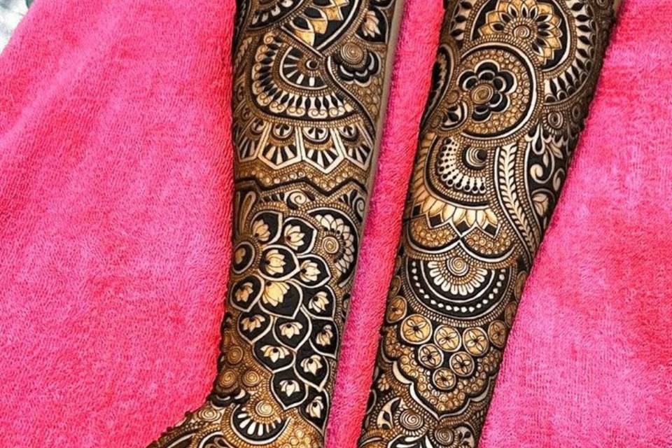 Lucky mehndi art