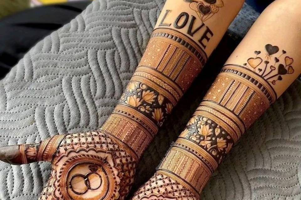 Lucky mehndi art