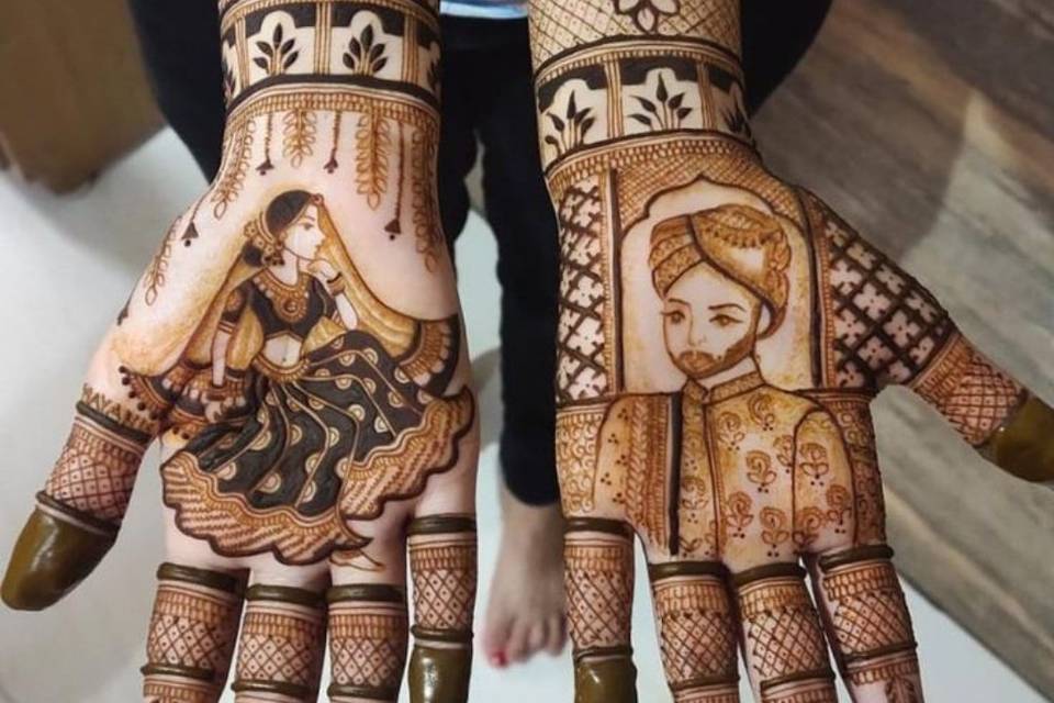 Lucky mehndi art