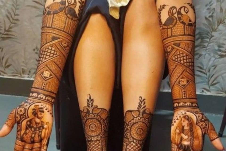 Lucky mehndi art