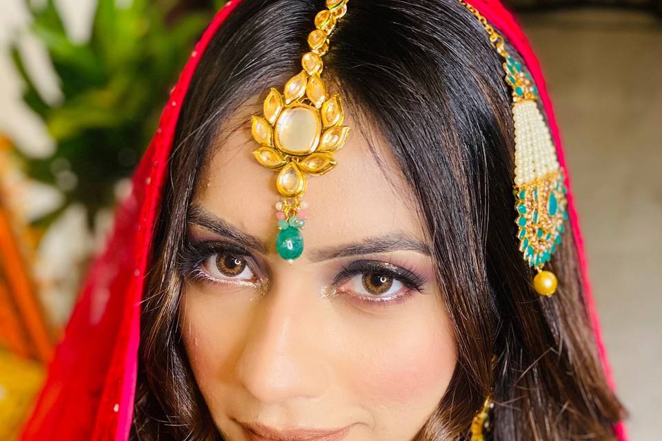 Bridal makeup