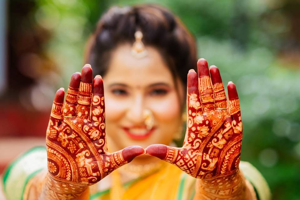 Bridal mehndi