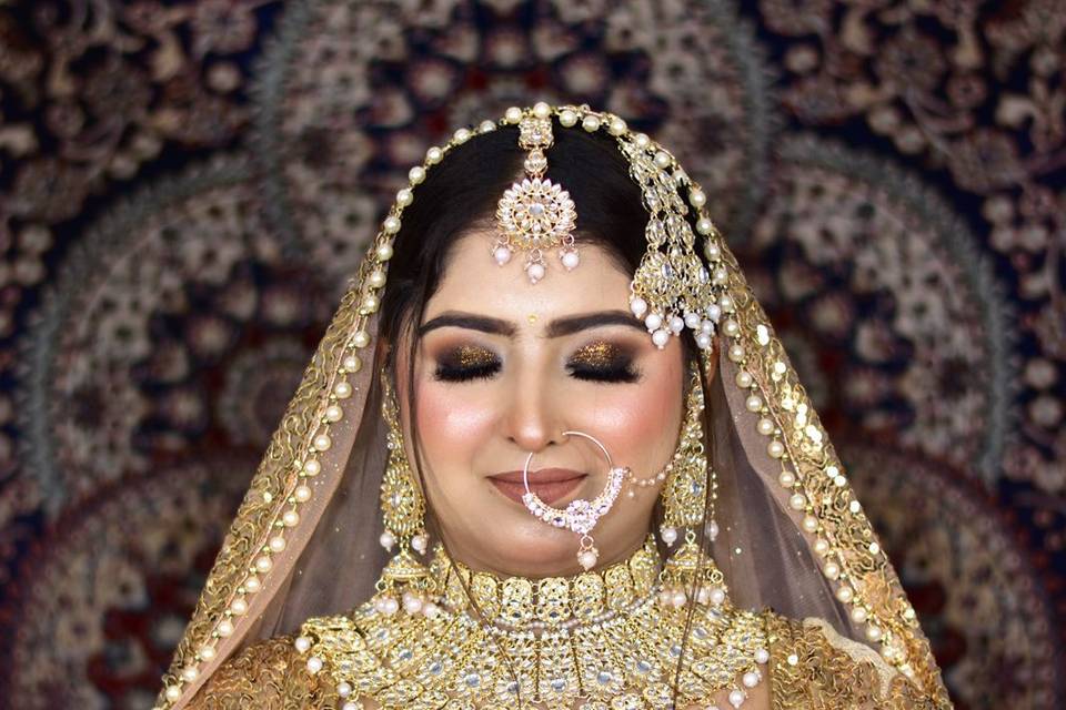 Bridal makeup