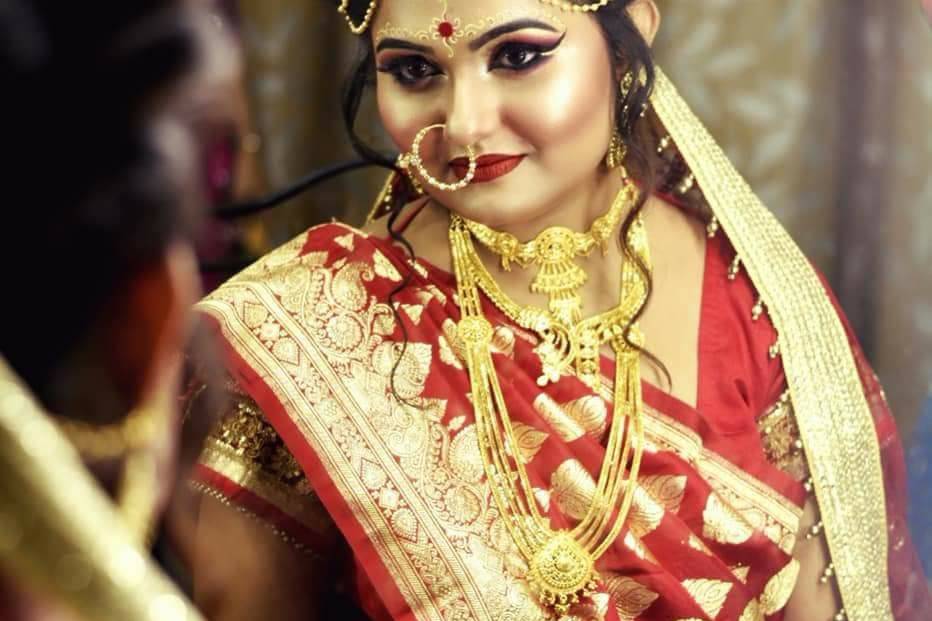 Bridal makeup