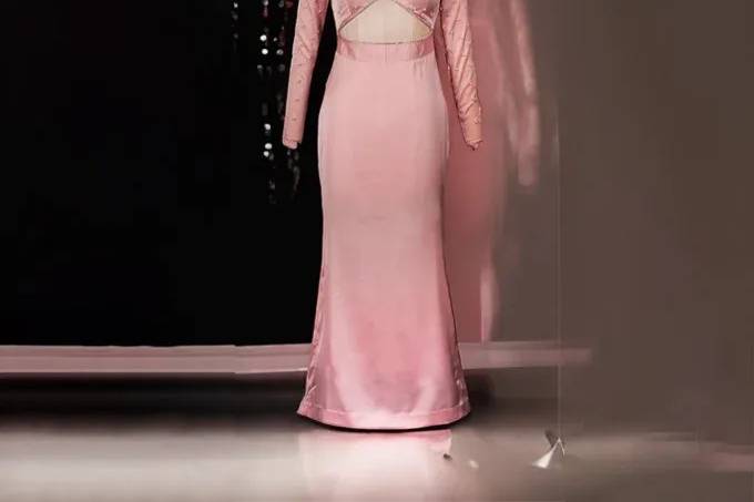 Pink dress