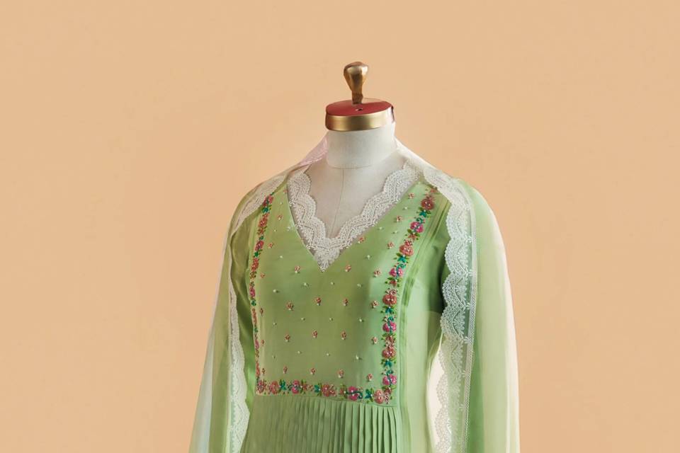 Women's Green Kurta