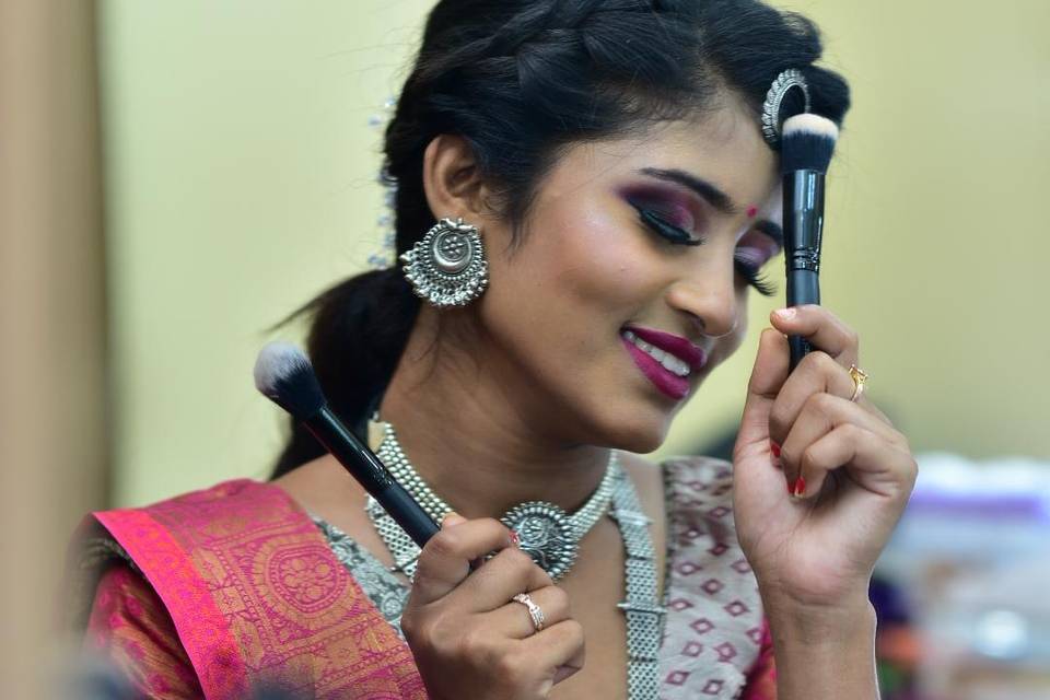 Bridal makeup