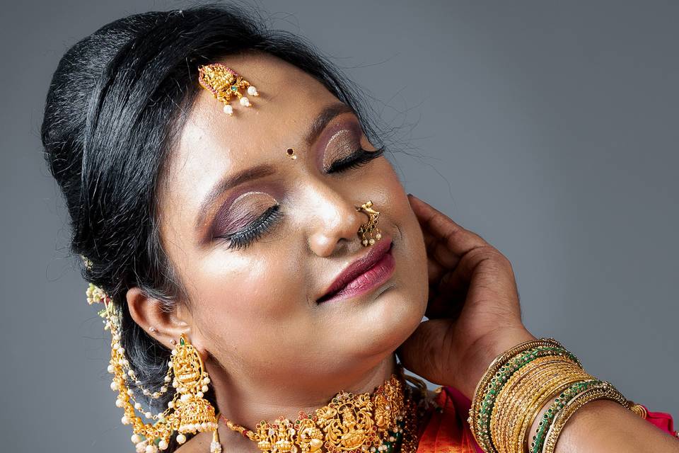 Bridal makeup