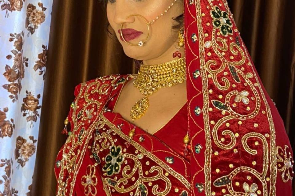 Bridal makeup