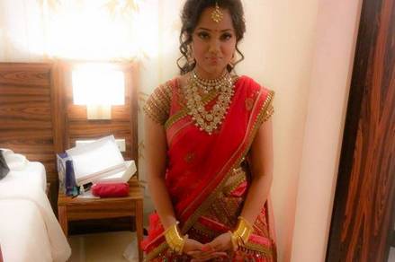 Bridal makeup