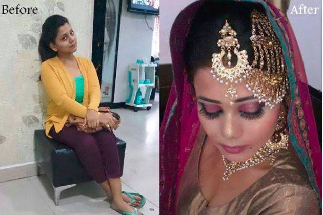 Bridal makeup