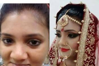 Bridal makeup