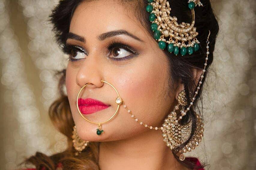 Bridal makeup