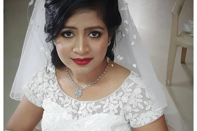 Bridal makeup