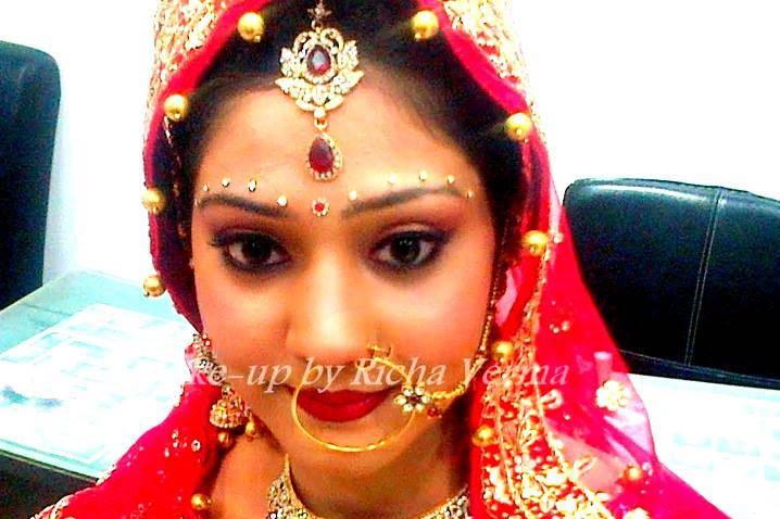 Bridal makeup