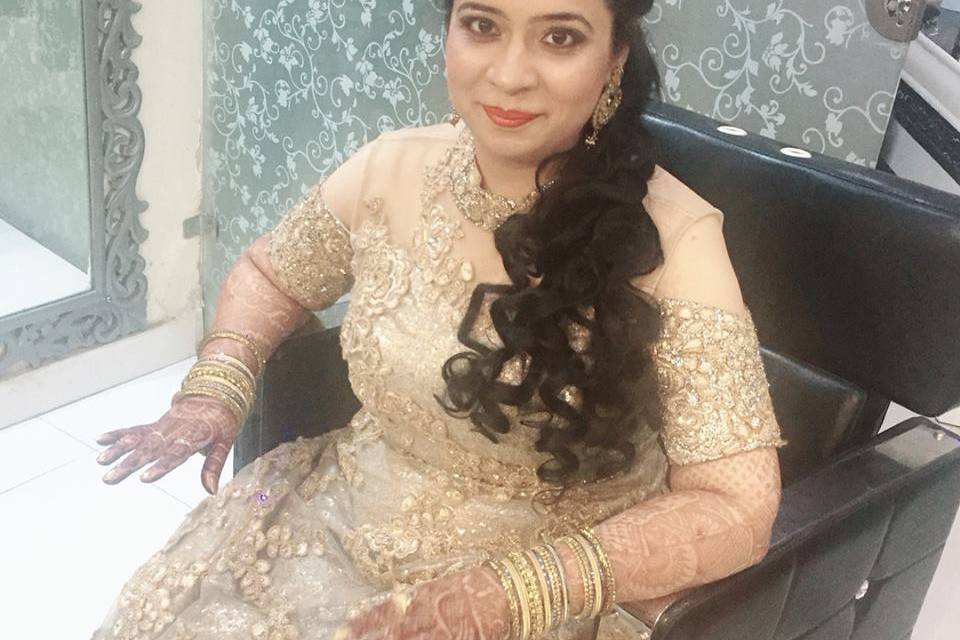 Bridal makeup