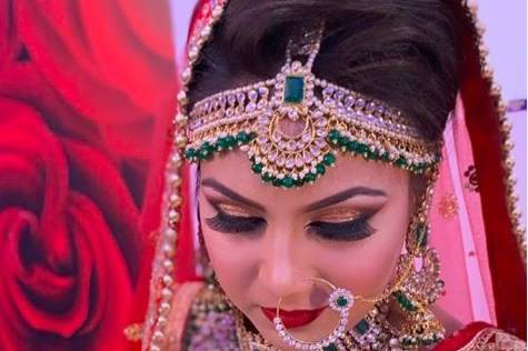 Bridal makeup