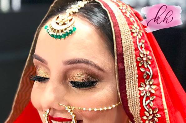 Bridal makeup