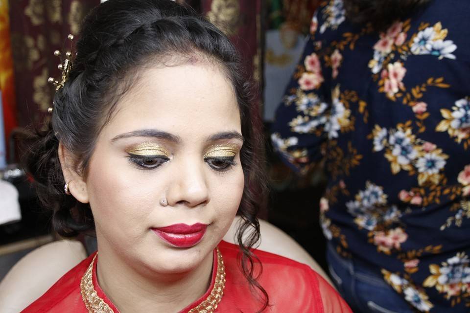 Bridal makeup