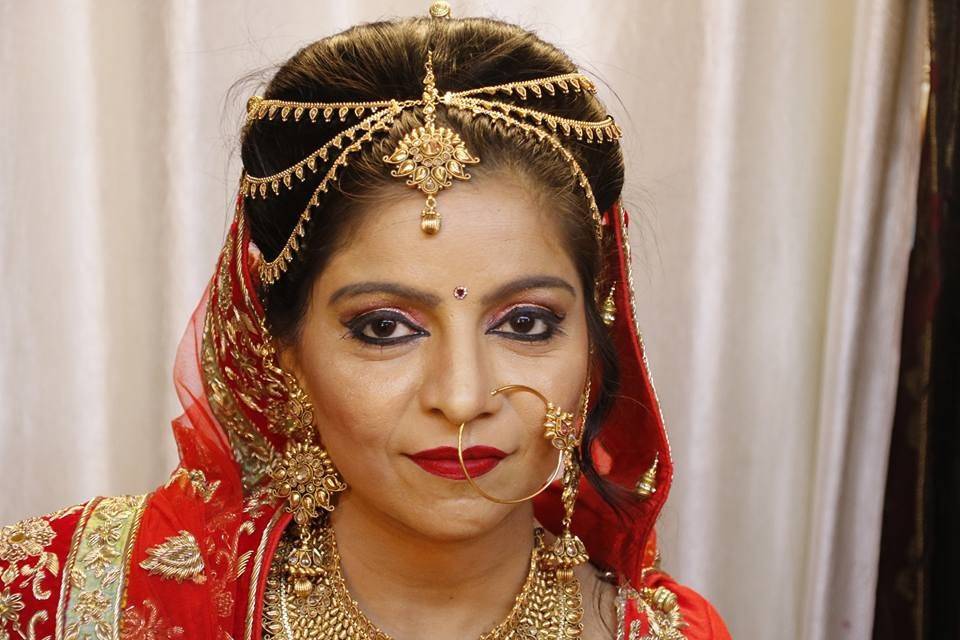 Bridal makeup