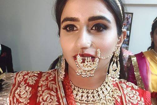 Bridal makeup