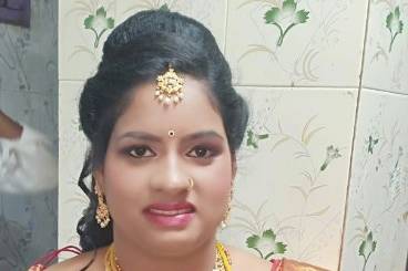 Madhavi Bridal Makeup Artist, Bangalore