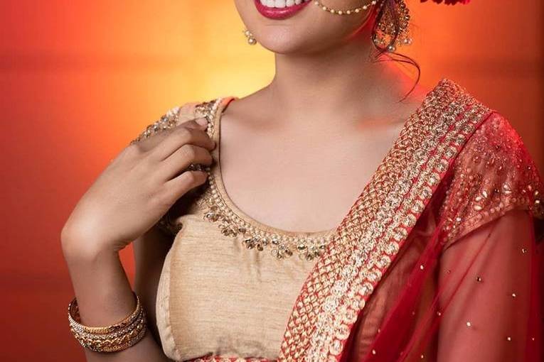 Bridal makeup