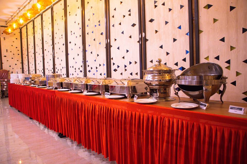 Catering setup