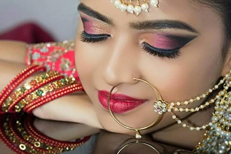 Bridal makeup