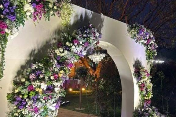 Entrance decor