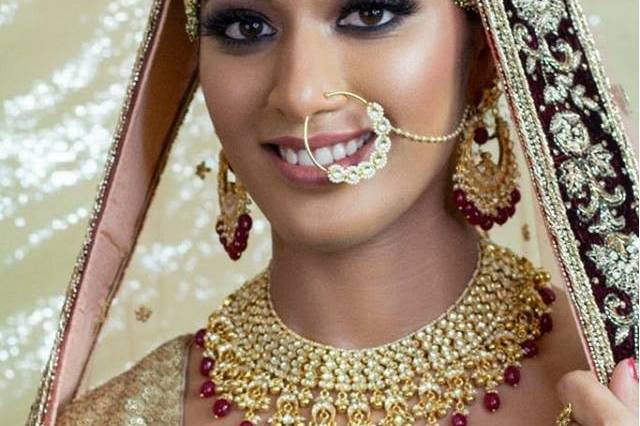 Bridal makeup