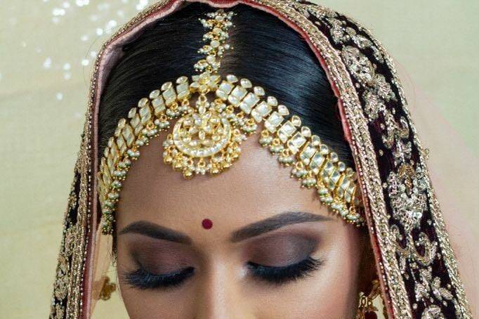 Bridal makeup