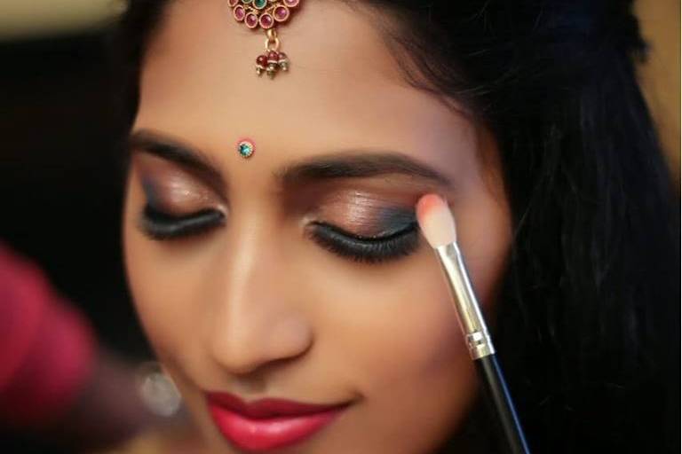 Bridal makeup