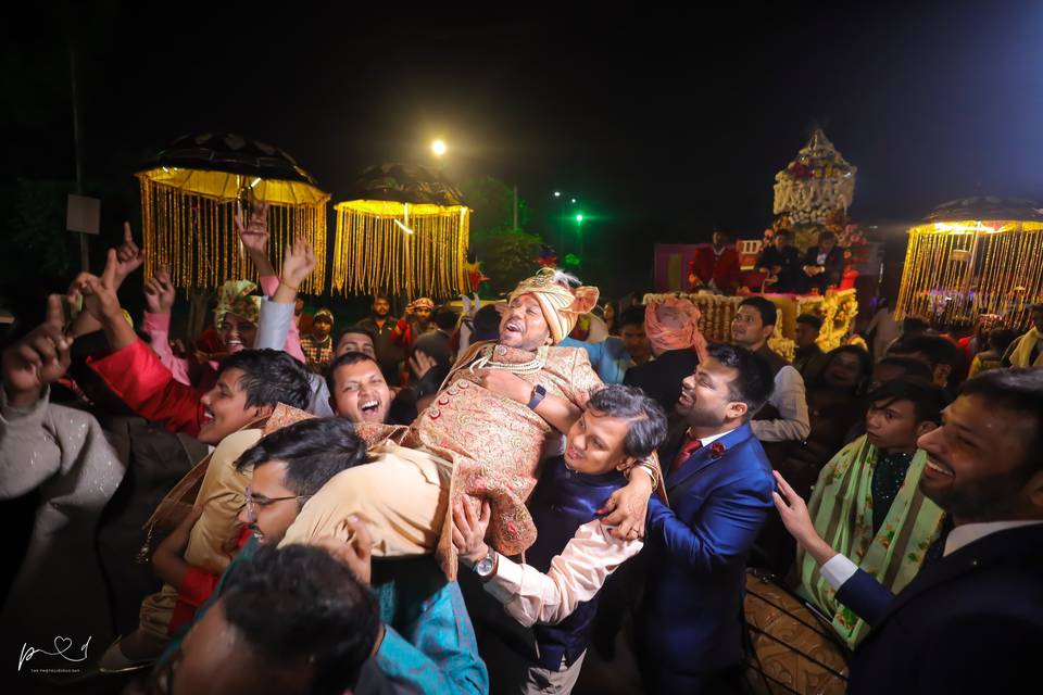 Wedding baraat